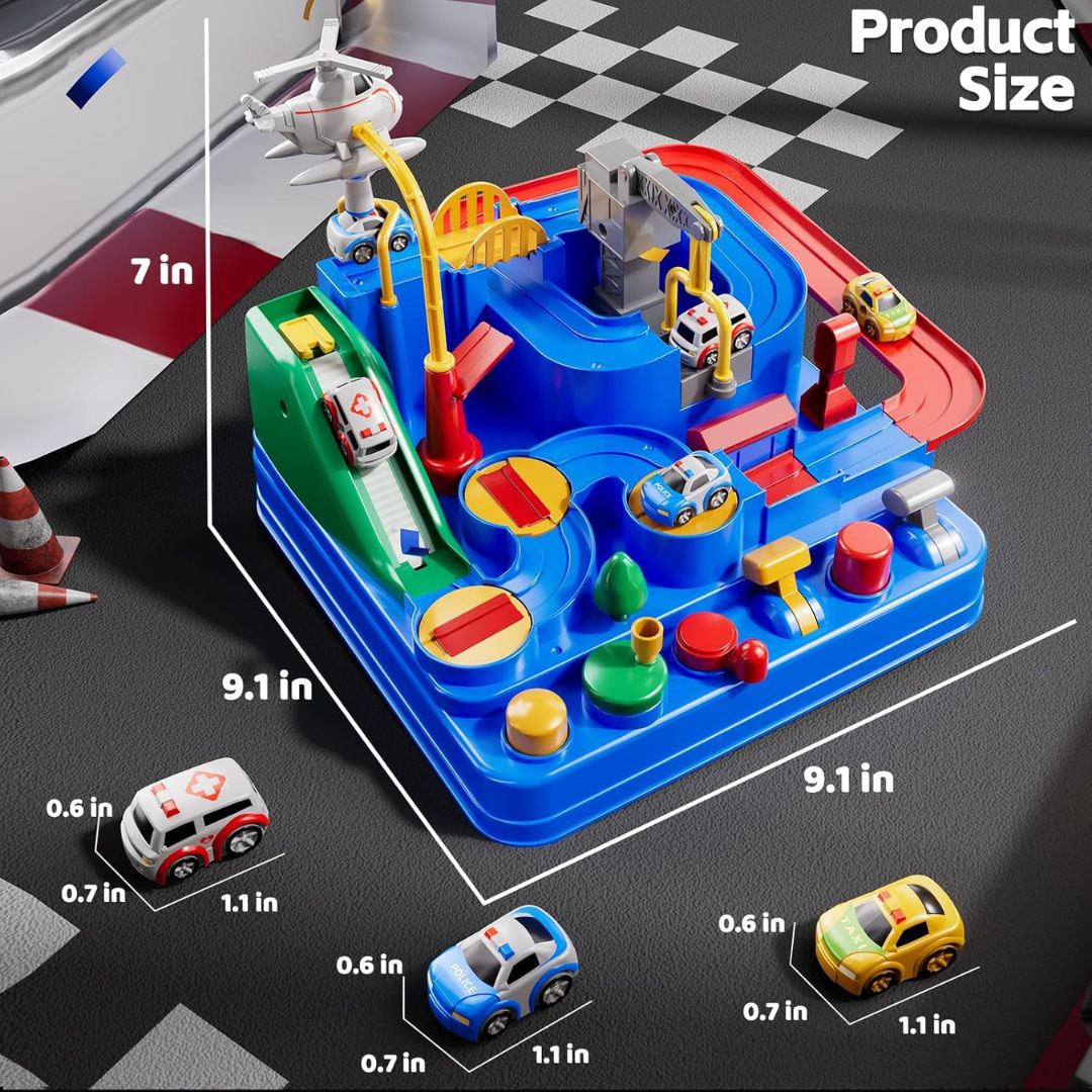 PuzzleDash™ Magnetic Tracks - Build, Race & Learn
