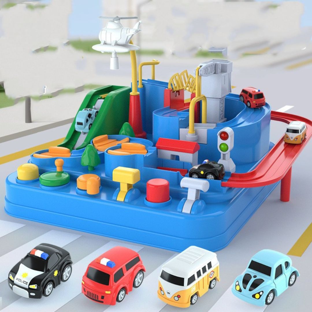 PuzzleDash™ Magnetic Tracks - Build, Race & Learn