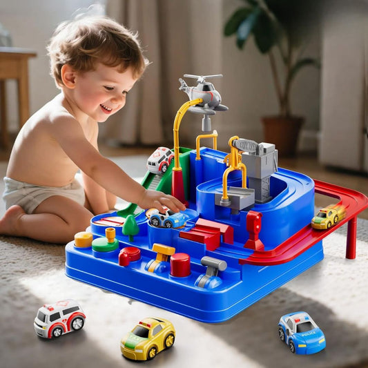 PuzzleDash™ Magnetic Tracks - Build, Race & Learn