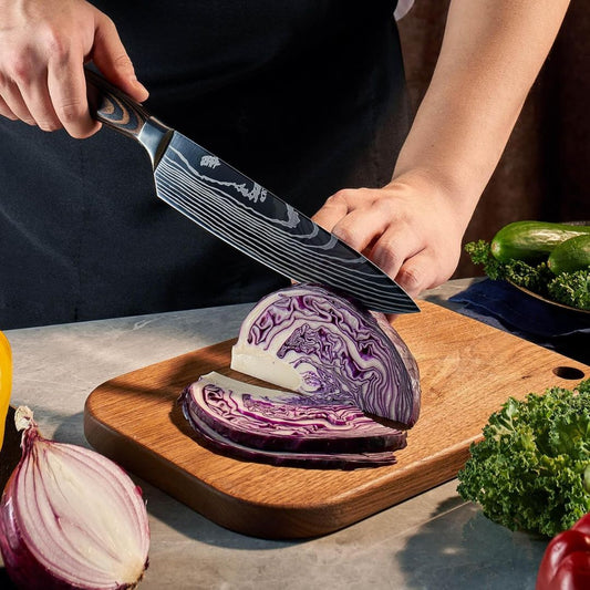 SamuraEdge™ Pro Knife Set - Mastercrafted Japanese Steel