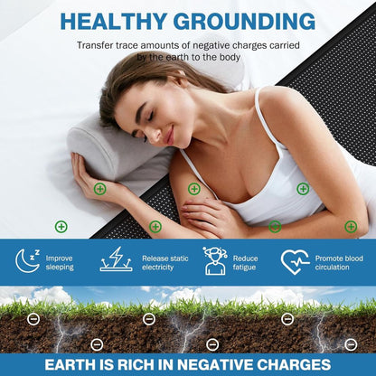 NaturaFlow™ Earthing Pad - Stress & Pain Relief While You Rest