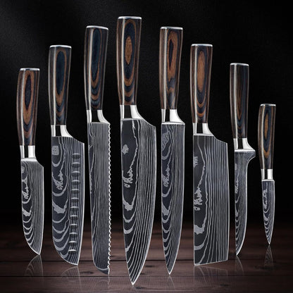 SamuraEdge™ Pro Knife Set - Mastercrafted Japanese Steel