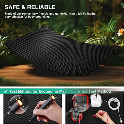 NaturaFlow™ Earthing Pad - Stress & Pain Relief While You Rest