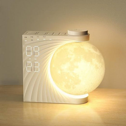 LunaRise™ Moon Lamp - Sunrise Alarm + 10 Nature Sounds