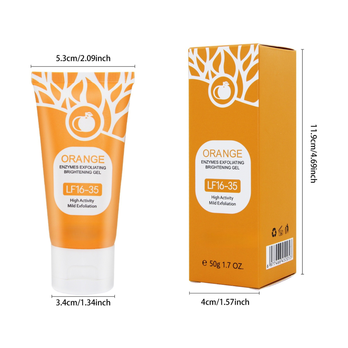 Glowskin™ - Orange Enzyme Exfoliating Gel
